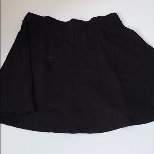 Torrid black skater mini skirt